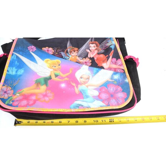 Disney Princess Tinkerbell Messenger Carry-on Tote Bag Crossbody Travel Commute - Picture 7 of 9